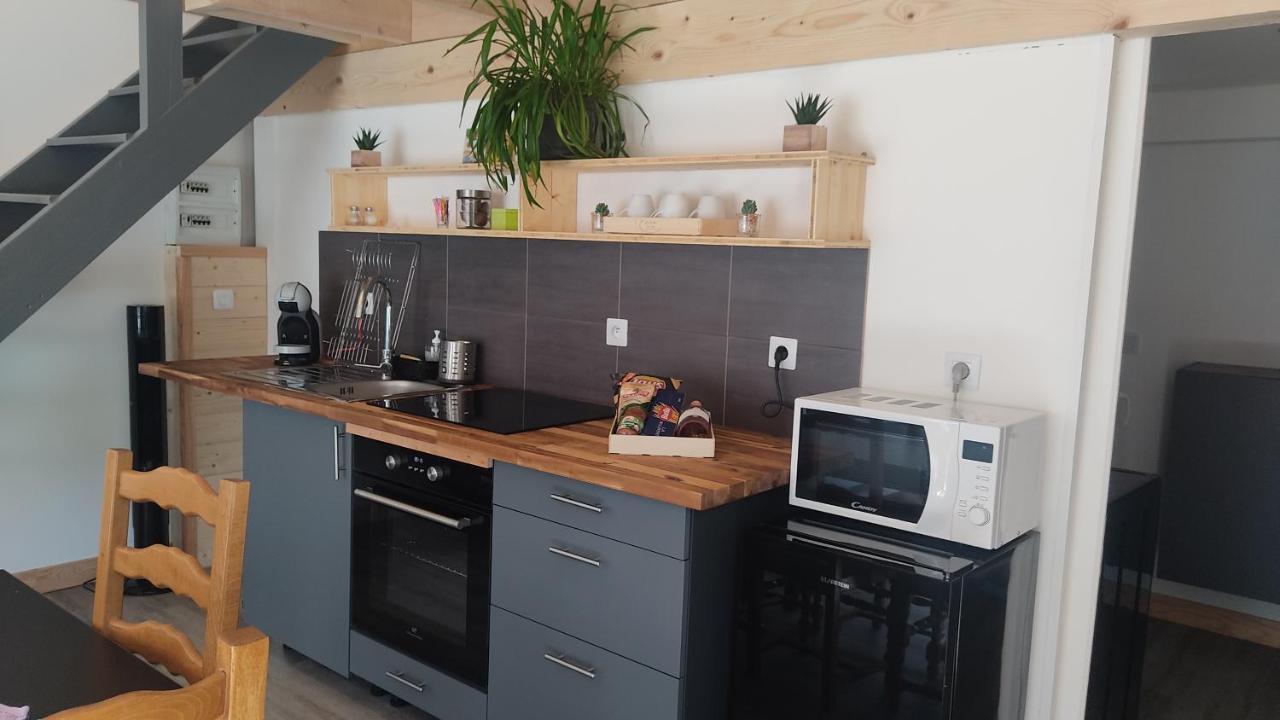 Petit Coin De Bonheur Studio Neuf Avec Terrasse Et Parking Prive A 5Mins Du Centre-Ville La Mure  Ngoại thất bức ảnh